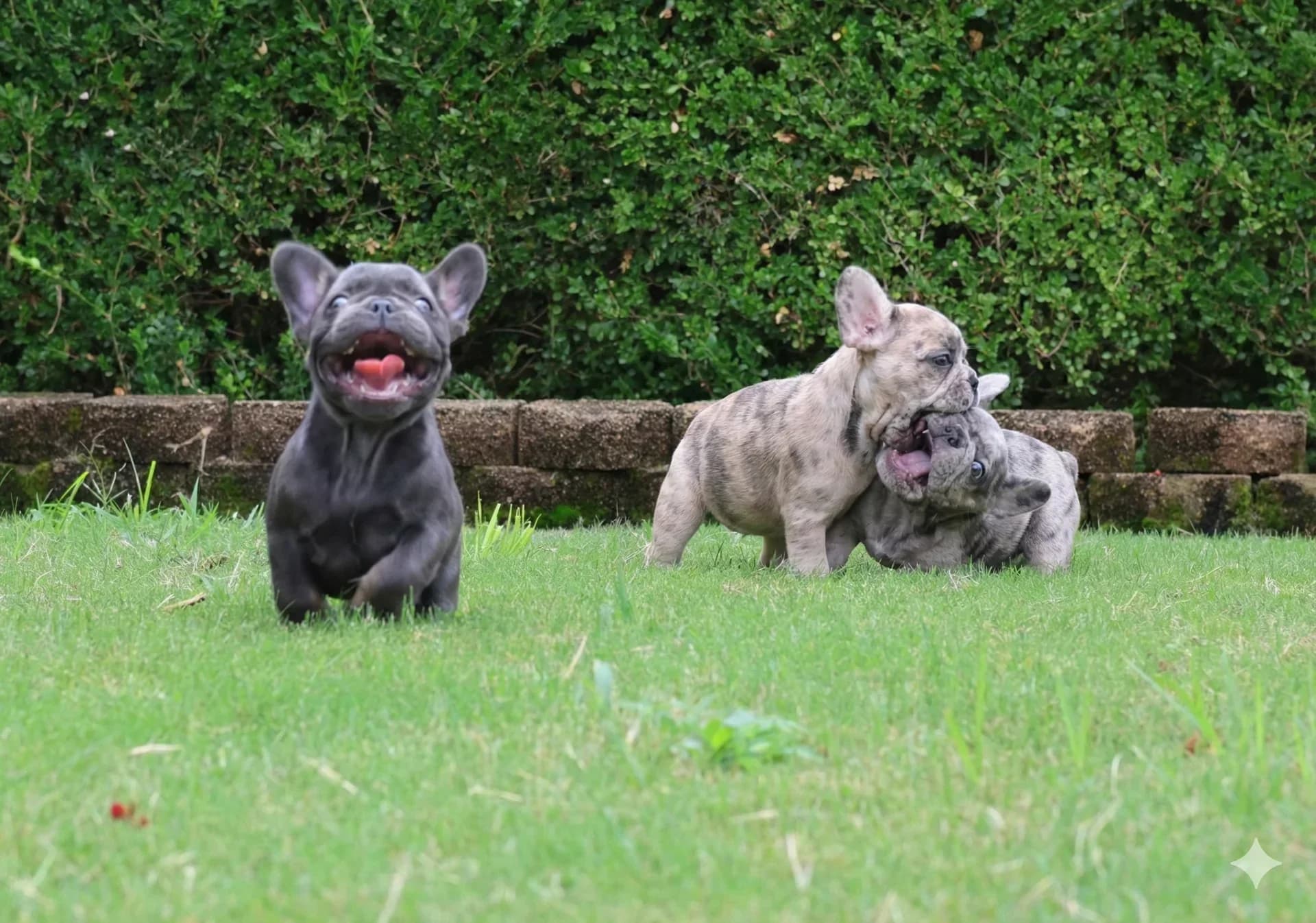 Playful Bulldog Puppy